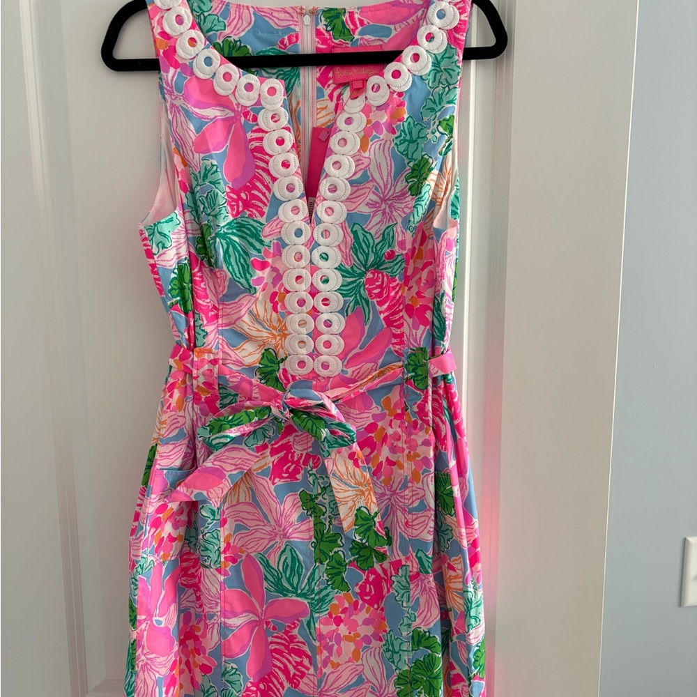 NWT Lilly Pulitzer Guliana Stretch Shift Dress - Picture 3 of 4